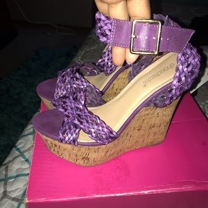 Shoe dazzle wedges
